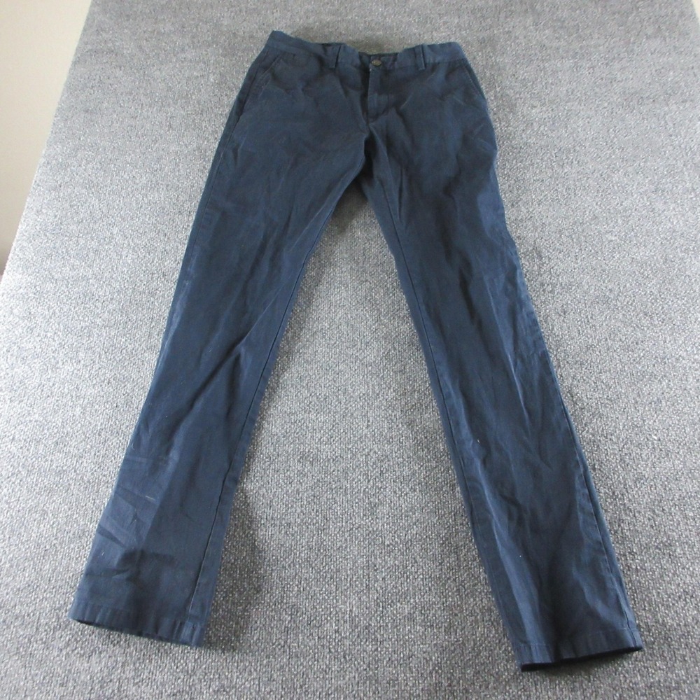 Vineyard Vines Pants Mens 30x34 Blue Stretch Chino Flat Front Straight Casual